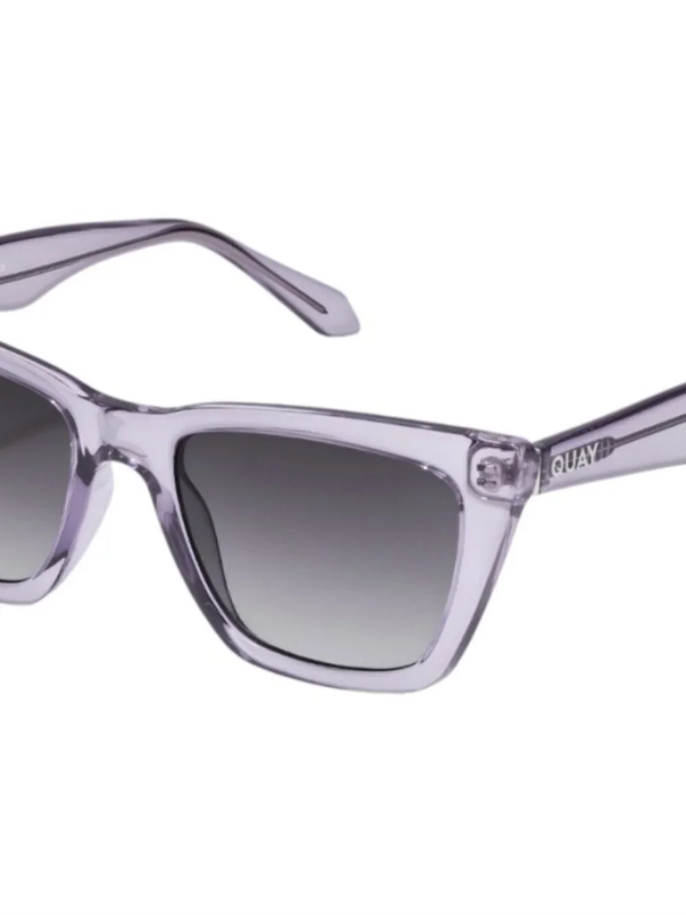 Quay Australia Call The Shots 2474 Sweet Pea/Smoke Sunglasses 54 19 150 - New